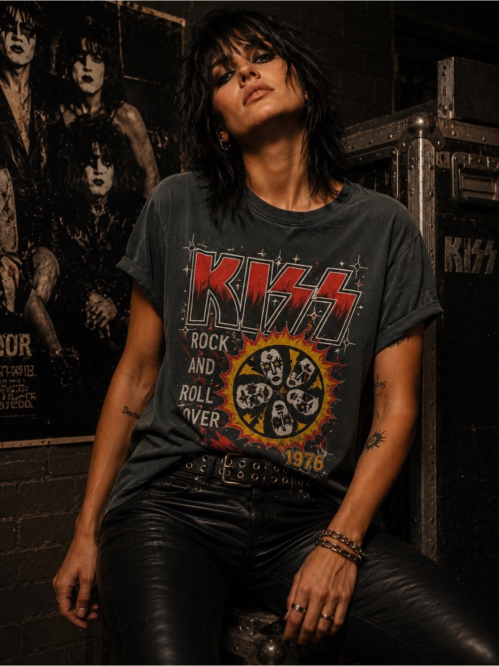 Daydreamer LA Kiss Graphic Tee